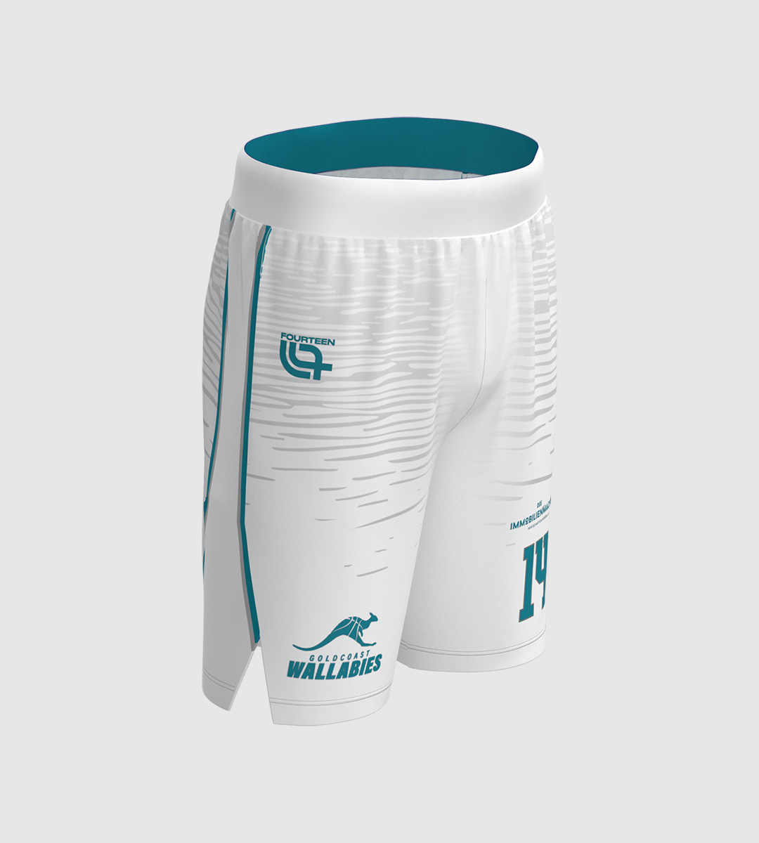 Wallabies - Home Women Performance Competition Shorts